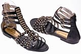 Produkt-Bild: EyeCatchShoes - Thera flache Gladiator Sandalen mit Nieten