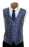 Arizona Vest Blue Vest with A Logo