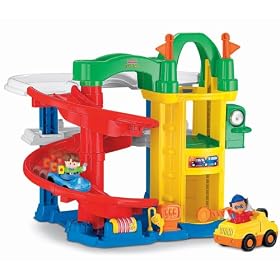 Fisher-Price Little People Racin' Ramps Garage