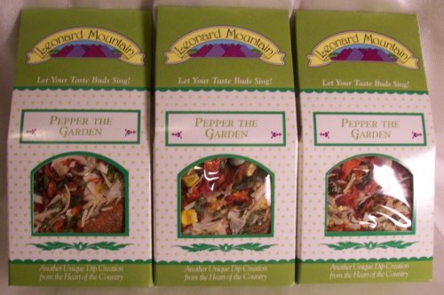 Pepper the Garden - Chipotle Veggie Dip - 3 Boxes by Leonard Mountain