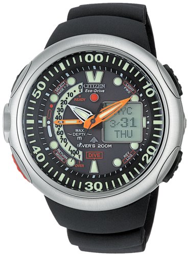 Buy Citizen Eco-Drive Mens 20th Anniversary Aqualand Watch #JV0000-10F by Citizen