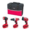 Durabuilt 18V Rechargeable 3-pc. Tool Kit