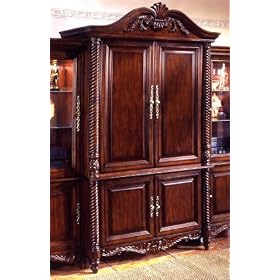 Entertainment Center Armoire - Wynwood Furniture - 1621-102