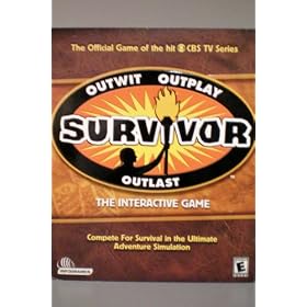 Survivor -- The Official Game of the hit CBS TV Series -- Outwit Outplay Outlast --The Interactive Game -- Complete For Survival in the Ultimate Adventure Simulation -- PC CD Rom