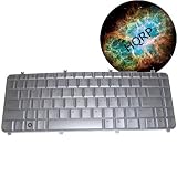 HQRP Laptop Keyboard for HP Pavilion DV5-1003CL / DV5-1003NR / DV5-1003XX / DV5-1004NR / DV5-1007CA Notebook Replacement plus HQRP Coaster