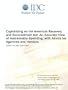 Capitalizing on the American Recovery and Reinvestment Act: An Accurate View of Addressable Spending, with Advice for Agencies and Vendors