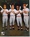 Cincinnati Reds Big Red Machine with Perez, Bench, Morgan and Rose 8x10 Photo
