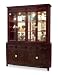 60 Rosewood Imperial Dragon Design China Cabinet