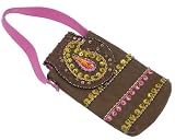 Beautiful Paisley Style Sequin Mobile Phone / MP3 Player Holder / Bag / Pouch - Pink