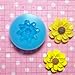 Kawaii Cute Sun Flower Fondant Silicone Mold for Cake Cookie Decorating Chocolate Soap Epoxy Clay Fimo Clay 012LBH