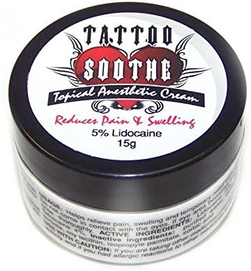 Tattoo Soothe Anesthetic Pain Numbing Cream or Gel 1oz 8g 10g 15g U PICK (15g)