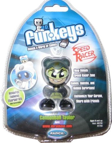 Childrens Toyshop  Toys : FUNKEYS CANNONBALL TAYLOR RARE
