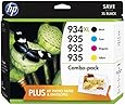 HP 935/934XL Color/Black Ink Cartridge Combo Pack, (F6U04FN# 140)