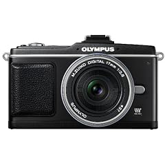 OLYMPUS マイクロ一眼 PEN E-P2 パンケーキキット ブラック E-P2PKIT-BLK