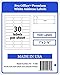 Pro Office Address Labels for Printers - Premium 1500 Self Adhesive - Laser and Ink Jet Printers - White, Made in USA, 1 x 2.62 Inches, Pack of 1500, Same Size As Avery 08160 and More