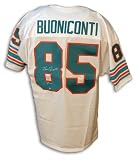 Nick Buoniconti Autographed/Hand Signed White Custom Jersey with 17-0 Inscription