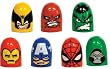 16 Marvel Thumb Wrestlers + Marvel Stickers and Tats