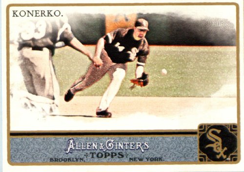 2011 Topps Allen & Ginter Baseball Card # 289 Paul Konerko - Chicago White Sox - In a Protective Display Case!