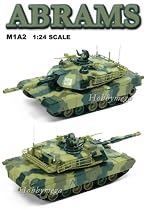 1:24 RC R/C Radio Remote Control Tank Airsoft Gun ABRAMS M1A2 Battle Tank