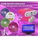 Pink Portable Karaoke Family Party Pack CDG + Karaoke Machine CD Player - 2 Microphones & 50 Songs (4 CD) - Pink