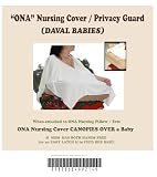 ONA Nursing Cover (Attachable to ONA Nursing Pillow) - IVORY/BEIGE LACE