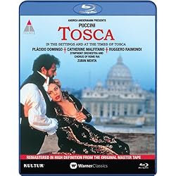 Tosca: Live in Rome [Blu-ray] starring Placido Domingo