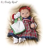 Linda Webb Life-Size Merry Christmas, Emily: Realistic Emily Christmas Doll - So Truly Real by Ashton Drake