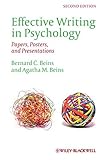 Effective writing in psychology : papers, posters, and presentations