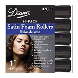 Diane Satin Foam 1 Rollers 10 Pack #5033