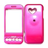Cuffu - Hot Pink - Google Phone HTC G1 Smart Case Cover Perfect for Sprint / AT&T / Nextel / Tmobile / Verizon Makes Top of the Fashion + One Universal Screen Protector in Only One LOWEST Shipping Rate $2.98 - Goes With Everyday Style and Apparel