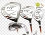 Affinity/Orlimar Golf Men's HT Edition Golf Club Set; with Hybrid Irons Right Hand: Tall Length; Fast Shipping!, GRAPHITE SHAFT WOODS; 3&4 HYBRIDS; U-CUT 5 IRON through PITCHING WEDGE