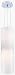 Patera Pendant Light with all White glass