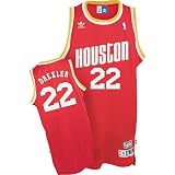 Adidas Houston Rockets Clyde Drexler Soul Swingman Road Jersey Small