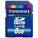 Transcend 8GB SDHC Class 6