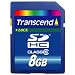 Electronics : Transcend 8Gb SDHC Class 6 Flash Memory Card