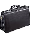 Jack Georges University Collection Triple Gusset Top Zip Tri-Pocket Portfolio