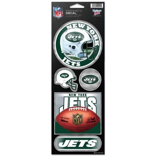 New York Jets Prismatic Stickers at Amazon.com