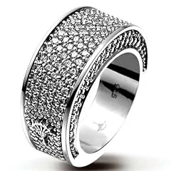 Joop JPRG90546A Damen Ring Silber Charlize mit wei�en Zirkonia Gr��e 59 (18,8 mm)