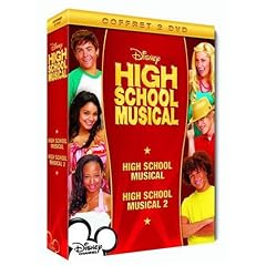 High School Musical : Premiers pas sur sc�ne - Remix + High School Musical 2 (Version longue in�dite) - Coffret 2 DVD
