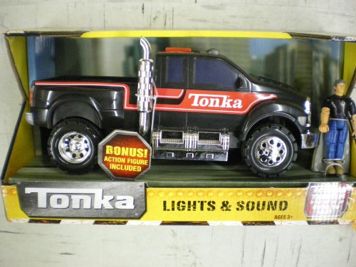 Tonka Lights & Sounds F-650 Pick-up Truck (Black) images
