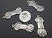 16 Yarn Charms silver tone