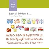 Xyron 23417 Vacation-Shapes-and-Font Special-Edition Design Book for Xyron Personal Cutting System