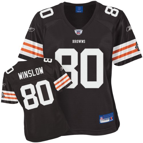 Reebok Cleveland Browns Kellen Winslow Women's Premier Jersey Large