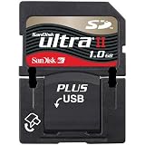 Sandisk SDSDPH-1024-901 1 GB Ultra II SD Plus USB (Retail Package)