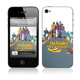MusicSkins The Beatles - Yellow Submarine Skin for Apple iPhone 4 / 4S