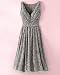 Metallic lace dress