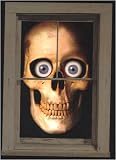 Skully Translucent Halloween Window Poster Decoration #10009