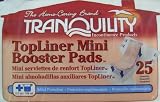 Tranquility TopLiner Mini Booster Pad Small Diaper Inserts Case/100 (4 bags of 25)