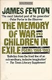 The memory of war and children in exile : poems 1968-1983