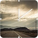 IMAGE OF Square Clock On the Way (by DENY Designs)